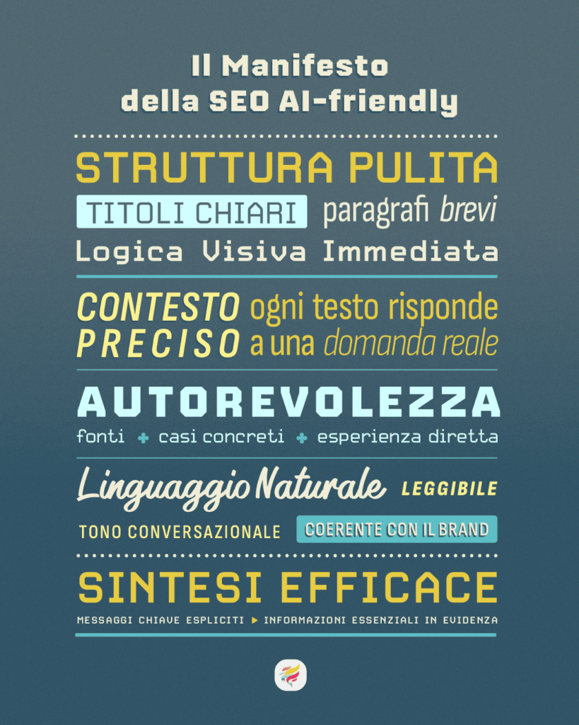 manifesto SEO AI friendly